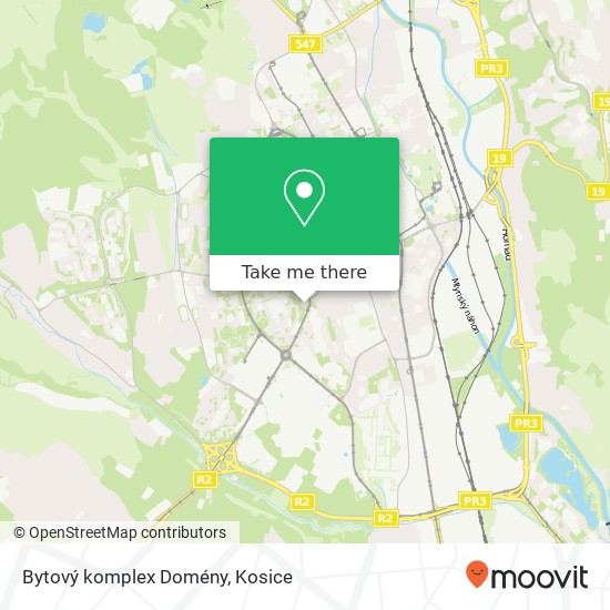 Bytový komplex Domény map