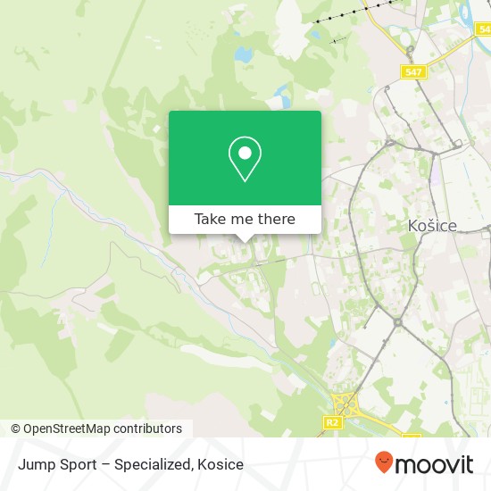 Jump Sport – Specialized map