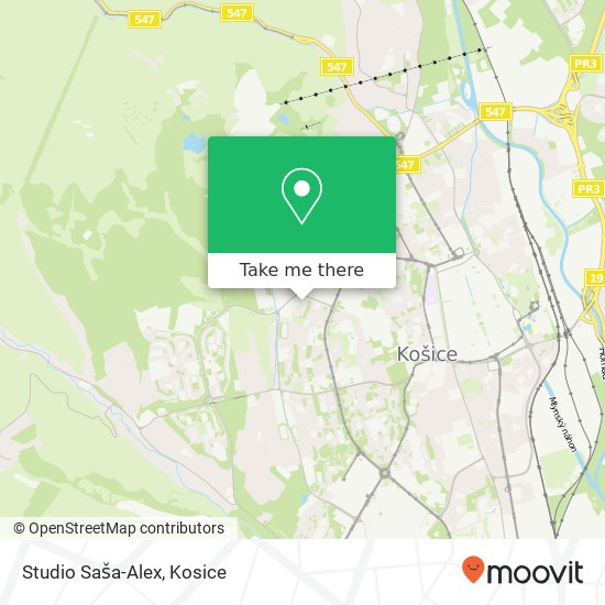 Studio Saša-Alex map