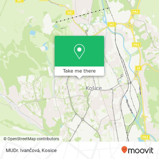 MUDr. Ivančová map