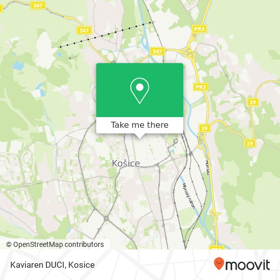 Kaviaren DUCI map