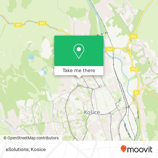 eSolutions map