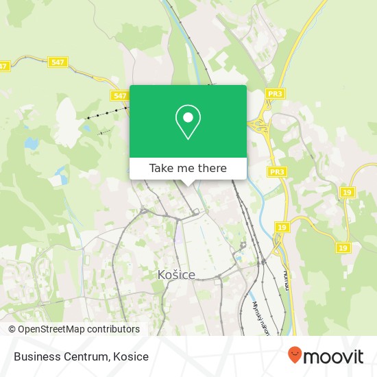 Business Centrum map