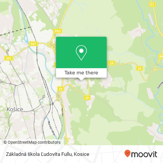 Základná škola Ľudovíta Fullu map