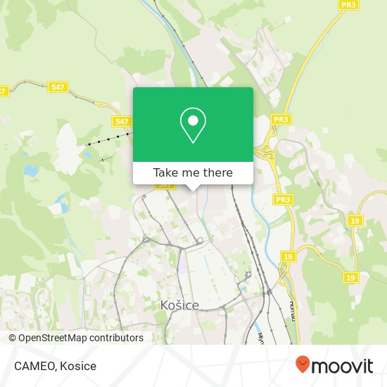 CAMEO map