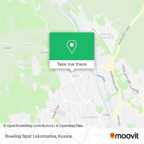 Bowling Spot Lokomotíva map