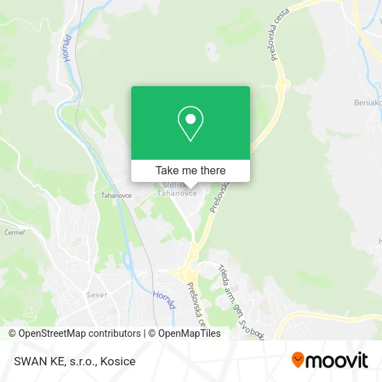 SWAN KE, s.r.o. map