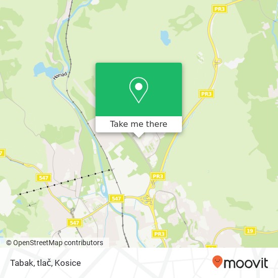 Tabak, tlač map