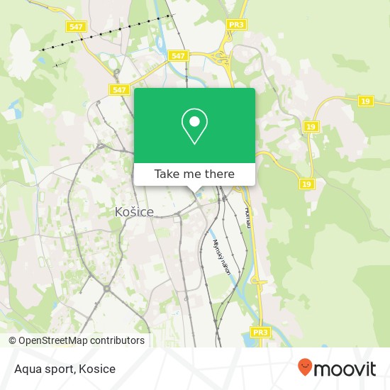 Aqua sport map