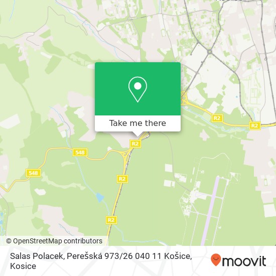 Salas Polacek, Perešská 973 / 26 040 11 Košice map