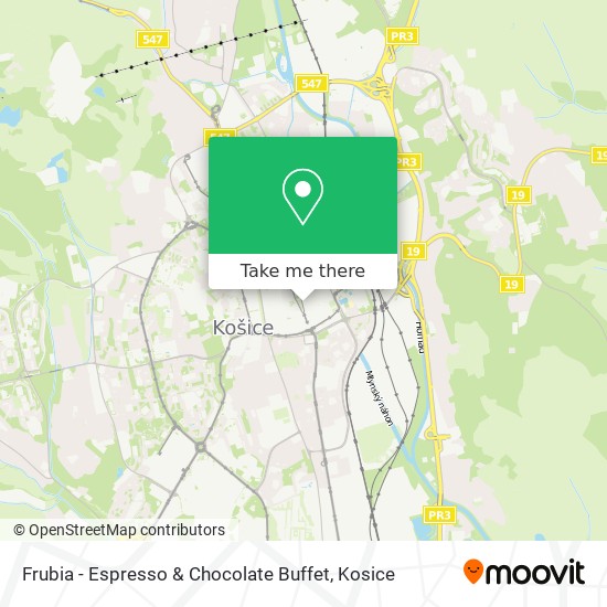 Frubia - Espresso & Chocolate Buffet map