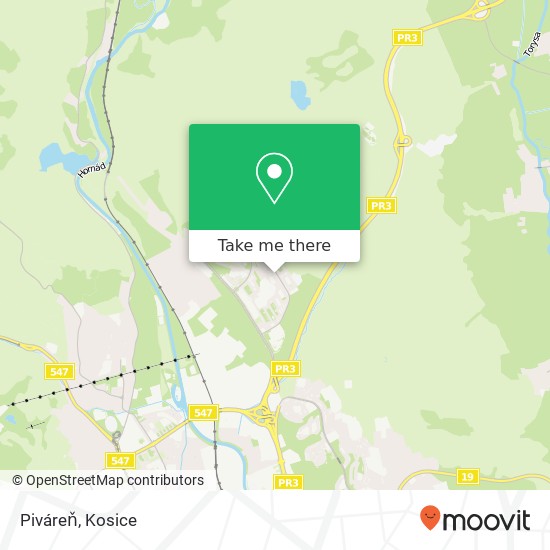 Piváreň map