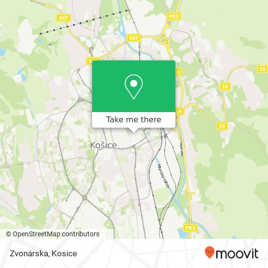 Zvonárska map