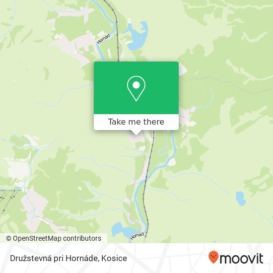 Družstevná pri Hornáde map