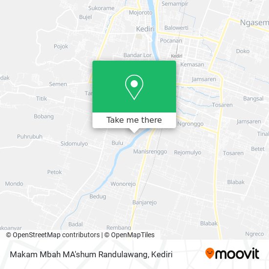 Makam Mbah MA'shum Randulawang map