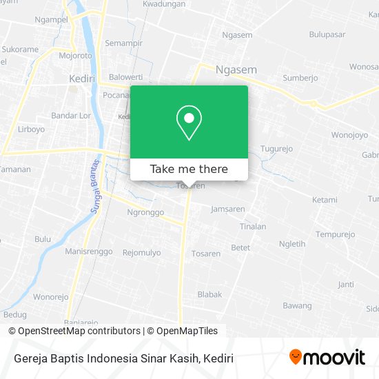 Gereja Baptis Indonesia Sinar Kasih map