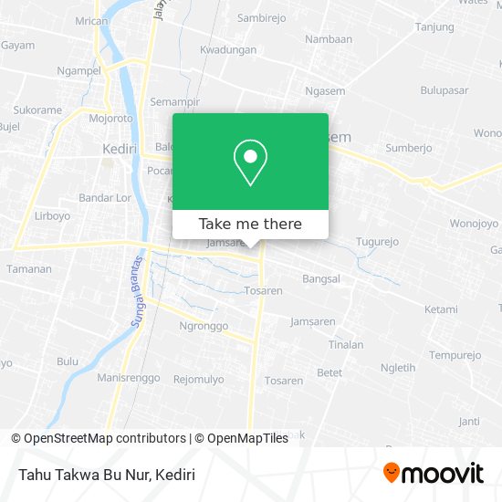 Tahu Takwa Bu Nur map