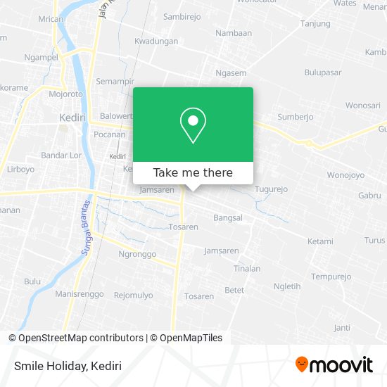 Smile Holiday map