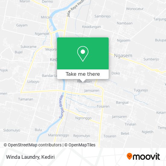 Winda Laundry map