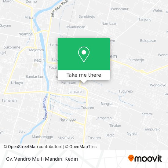 Cv. Vendro Multi Mandiri map