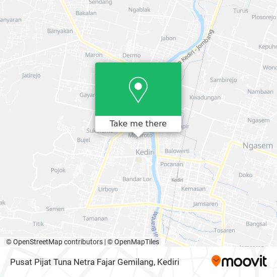 Pusat Pijat Tuna Netra Fajar Gemilang map