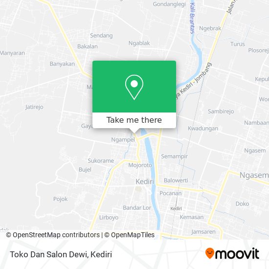 Toko Dan Salon Dewi map