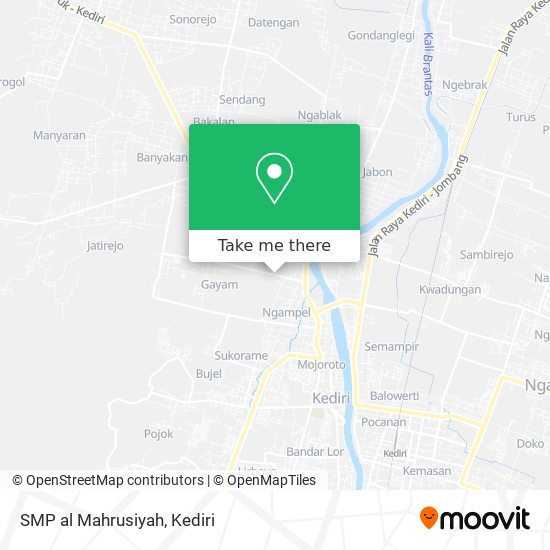 SMP al Mahrusiyah map