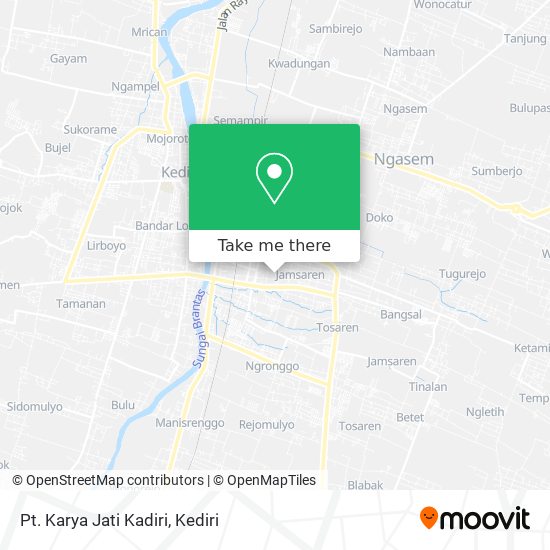 Pt. Karya Jati Kadiri map