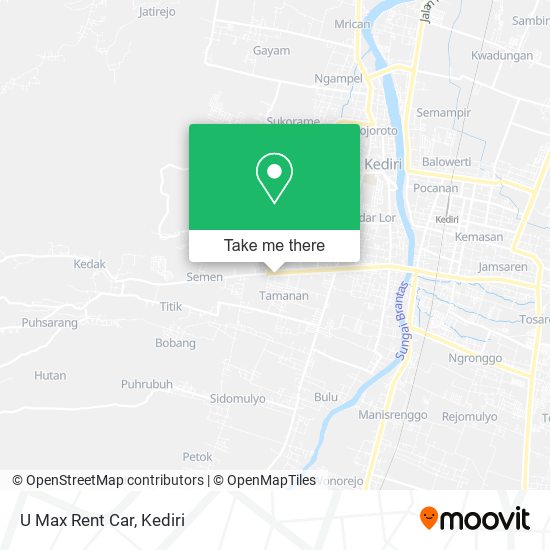 U Max Rent Car map