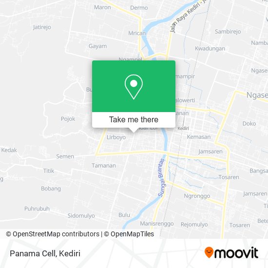 Panama Cell map