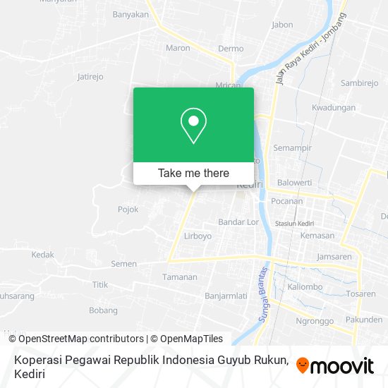 Koperasi Pegawai Republik Indonesia Guyub Rukun map