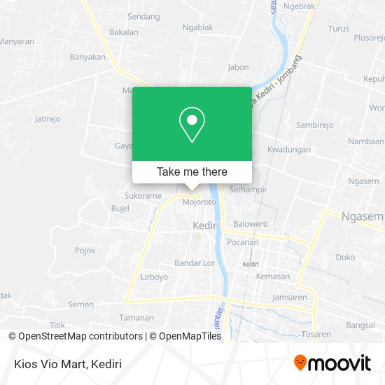 Kios Vio Mart map