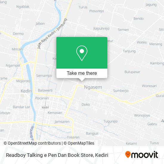 Readboy Talking e Pen Dan Book Store map