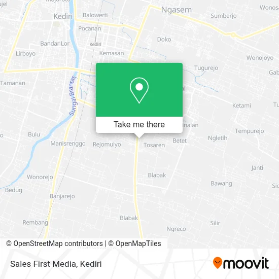 Sales First Media map