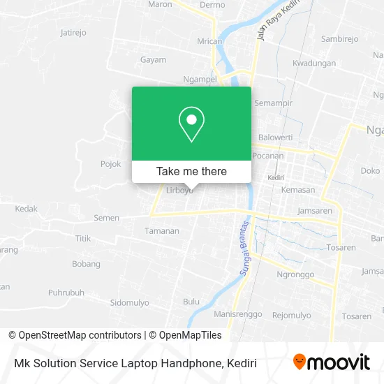 Mk Solution Service Laptop Handphone map