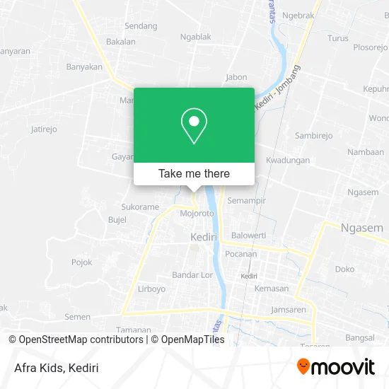 Afra Kids map