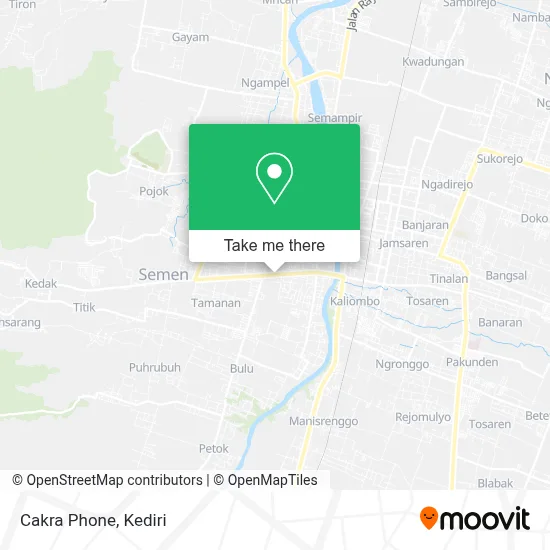 Cakra Phone map