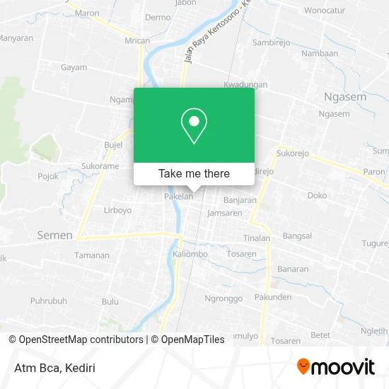 Atm Bca map