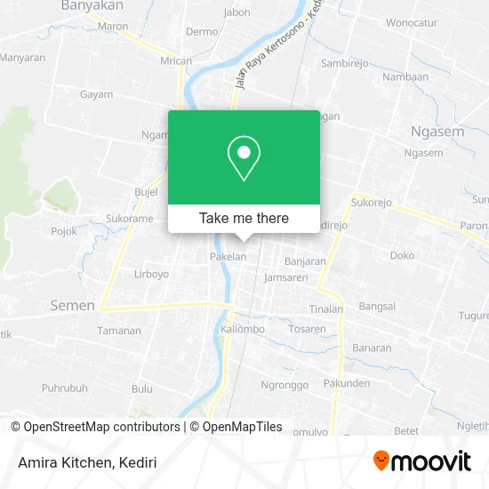 Amira Kitchen map