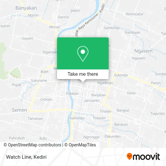 Watch Line map