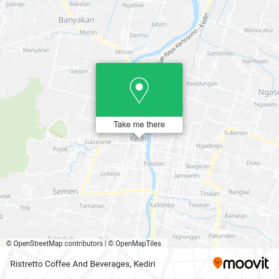 Ristretto Coffee And Beverages map