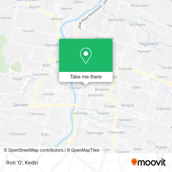 Roti 'O' map