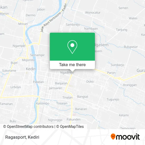 Ragasport map