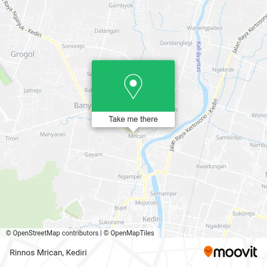 Rinnos Mrican map