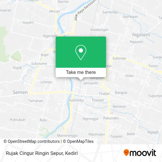 Rujak Cingur Ringin Sepur map