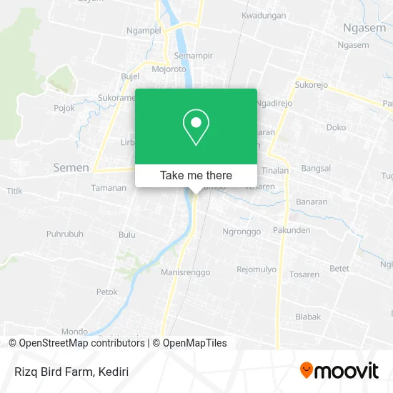 Rizq Bird Farm map
