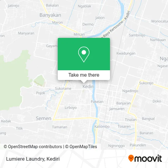 Lumiere Laundry map