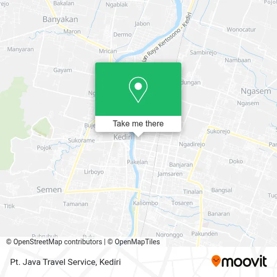 Pt. Java Travel Service map