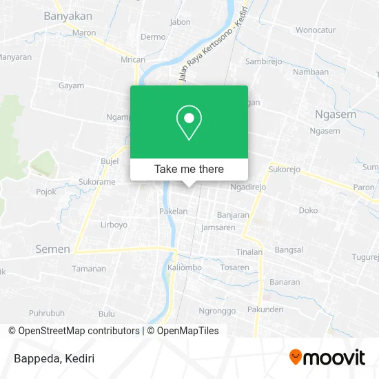 Bappeda map