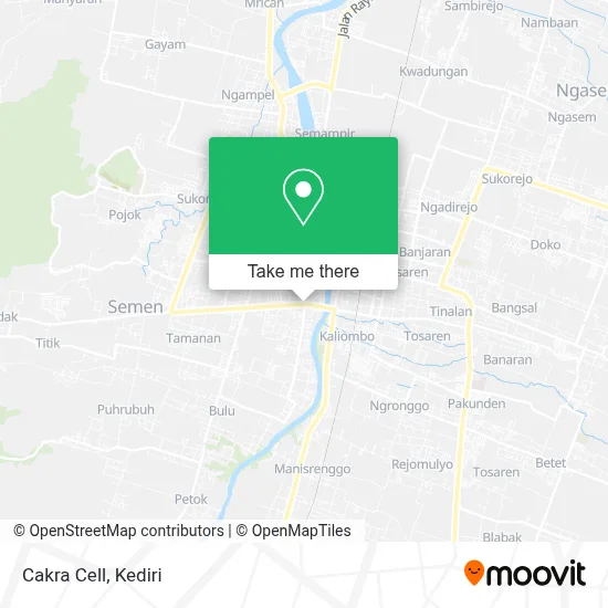 Cakra Cell map